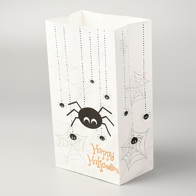 Halloween Theme Kraft Paper Bags CARB-H030-A08-1