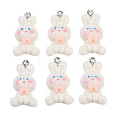 Opaque Resin Pendants LS-RESI-XCP0002-34-1