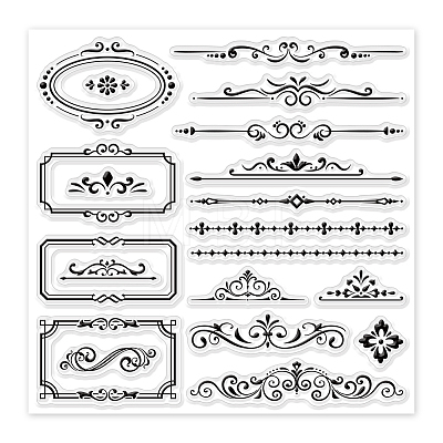 PVC Plastic Stamps DIY-WH0372-0029-1