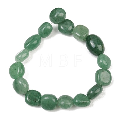 Natural Green Aventurine Beads Strands GG-CBA787B-A16-1