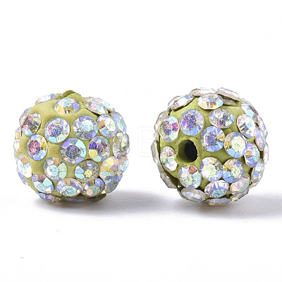 Pave Disco Ball Beads RB-T017-04-05-1