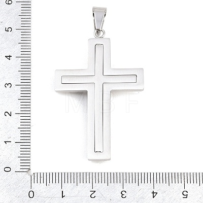 304 Stainless Steel Pendants STAS-B137-08P-1