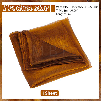 Polyester Organza Fabric DIY-WH0021-45A-1