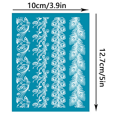 Silk Screen Printing Stencil DIY-WH0341-393-1