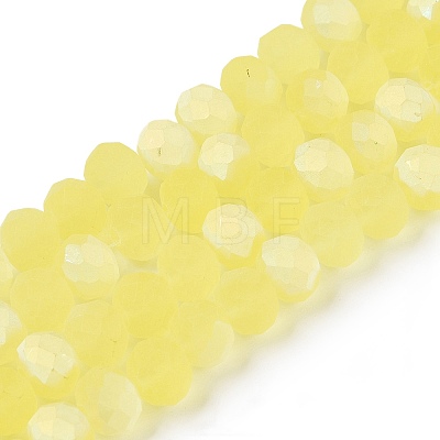 Transparent Glass Beads Strands EGLA-A044-T8mm-MB29-1