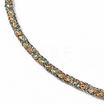 2.5MM Round Nylon Cotton Cord Necklace Making NJEW-C106-01RG-1