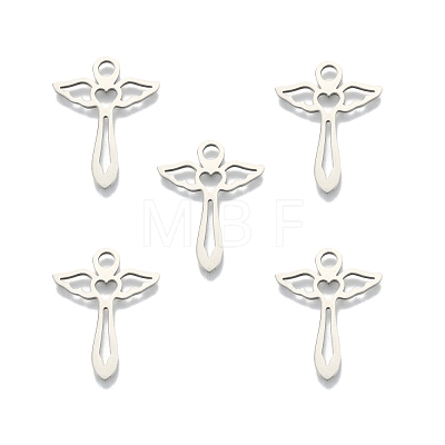 Non-Tarnish 201 Stainless Steel Pendants STAS-N098-104P-1