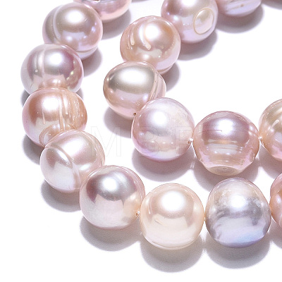 Natural Cultured Freshwater Pearl Beads Strands PEAR-N013-10B-1