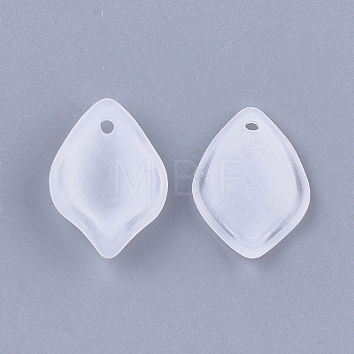 Transparent Acrylic Pendants X-FACR-T001-15-1