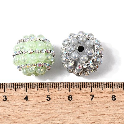 Acrylic Rhinestone Beads MACR-K002-02-1