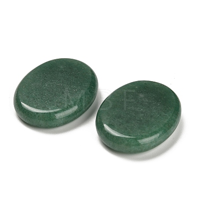 Natural Green Aventurine Cabochons G-C166-02G-1