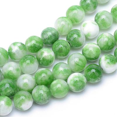 Natural Dyed Persian Jade Gemstone Bead Strands G-R271-6mm-XP01-1