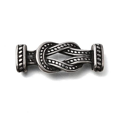 Viking Knot 304 Stainless Steel Connector Charms STAS-F356-12AS-03-1