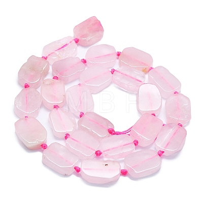 Natural Rose Quartz Beads Strands G-K245-J03-C01-1