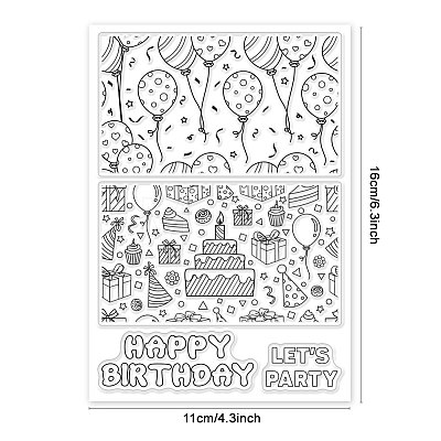 Custom PVC Plastic Clear Stamps DIY-WH0448-0528-1