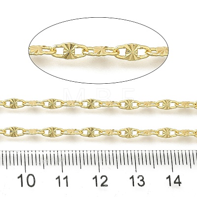 Brass Oval Link Chains CHC-B023-02G-1