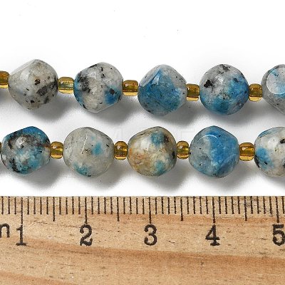 Natural K2 Stone Beads Strands G-K387-A06-02-1