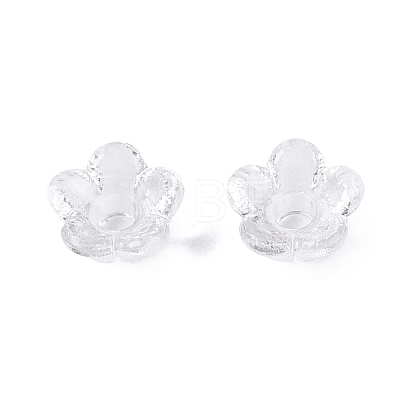 Transparent Acrylic Beads X-OACR-ZX007-04A-01-1