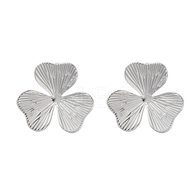 304 Stainless Steel Stud Earrings for Women EJEW-K306-02P-1