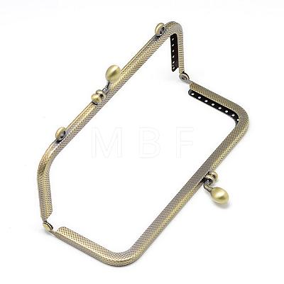Iron Purse Frame Handle for Bag Sewing Craft Tailor Sewer FIND-T008-082AB-1