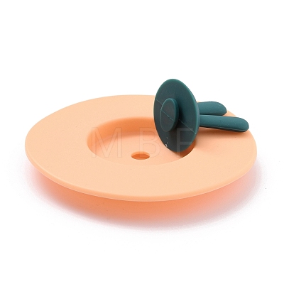 Silicone Cup Lids AJEW-P089-01B-1
