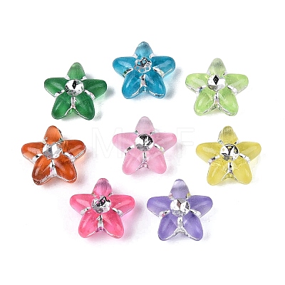 Plastic Star Beads KY-Q002-09-1