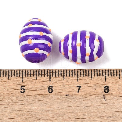 Glass Imitation Jade Beads GLAA-L051-02D-1