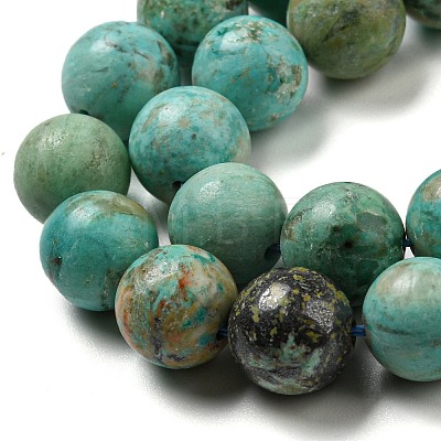 Natural Peruvian Turquoise(Jasper) Beads Strands G-A219-A05-04-1
