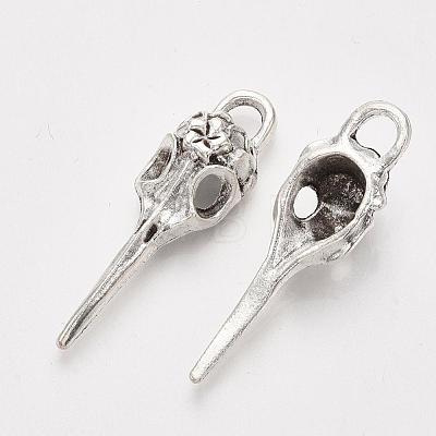 Tibetan Style Alloy Pendants TIBEP-Q043-279-RS-1