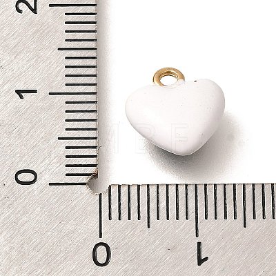 Brass Enamel Charms KK-R212-19G-03-1