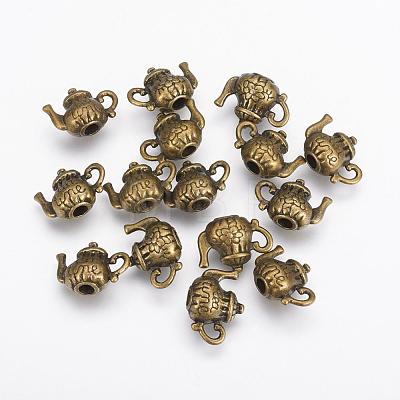 Tibetan Style Alloy Pendants TIBEP-0802-AB-LF-1