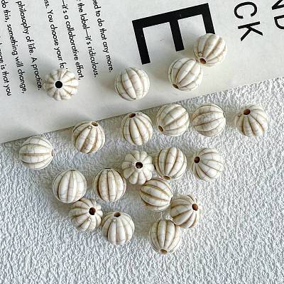 Synthetic Howlite Beads G-V001-001G-1