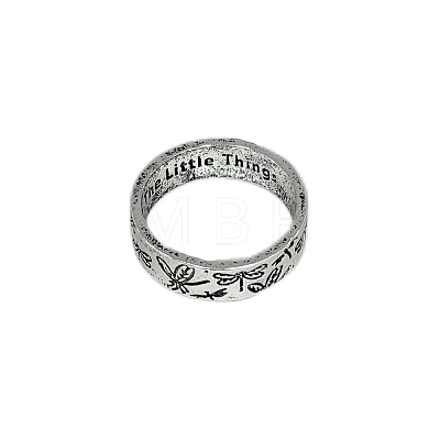 Dragonfly Pattern Alloy Finger Rings FS-WG51334-04-1