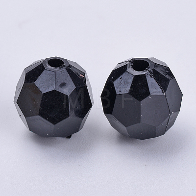 Acrylic Beads X-TACR-Q257-6mm-V72-1