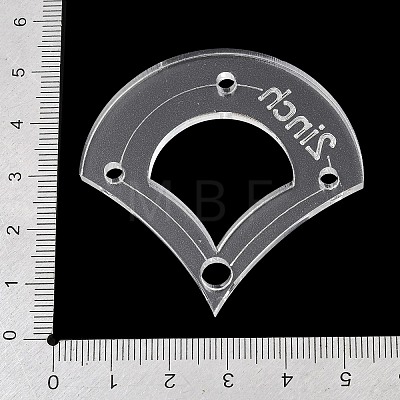 Acrylic Transparent Sewing Tool DIY-XCP0003-97-1