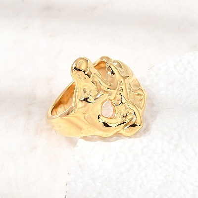 304 Stainless Steel Finger Rings SA-CBAD22F-01G-K-1
