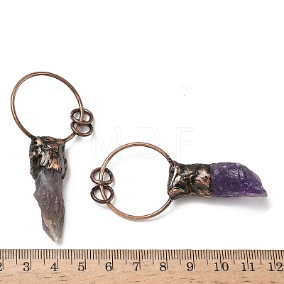 Natural Mixed Gemstone Big Pendants G-H332-06R-1