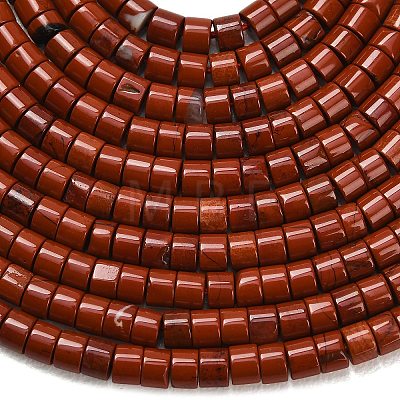 Natural Red Jasper Beads Strands G-P608-A09-01-1