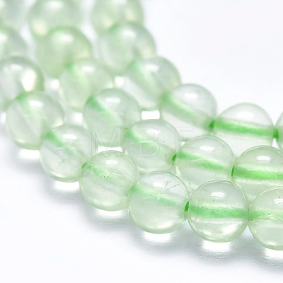 Natural Prehnite Beads Strands G-K305-20-C-1