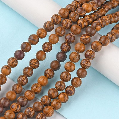 Natural Miriam Stone Beads Strands G-G0003-C05-A-1