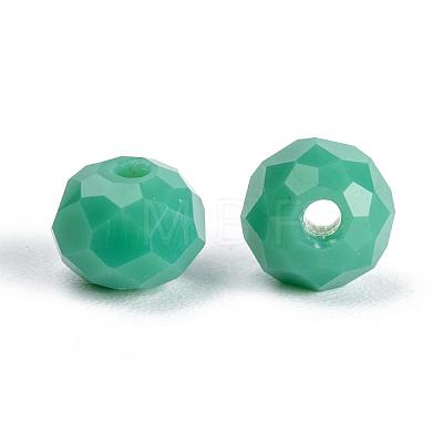 Opaque Solid Color Glass Beads EGLA-X0006-01D-8mm-1