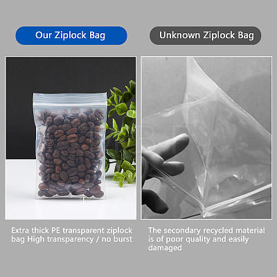 Heavy Duty Plastic Resealable Bags OPP-PH0001-26C-1