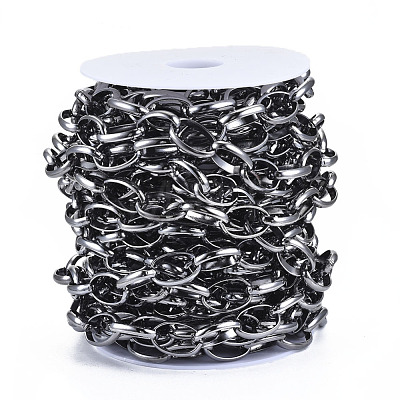 Unwelded Iron Paperclip Chains CH-S125-11A-01-1