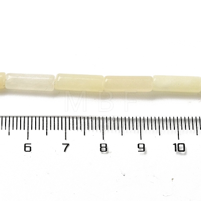 Natural Yellow Jade Beads Strands G-D464-39-1