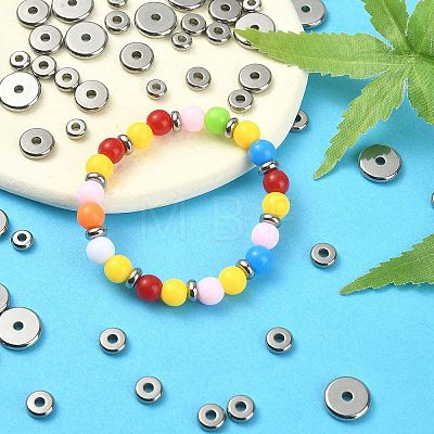 80Pcs 4 Style 304 Stainless Steel Beads STAS-YW0001-85-1