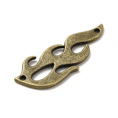 Tibetan Style Alloy Connector Charms PALLOY-M217-21AB-1