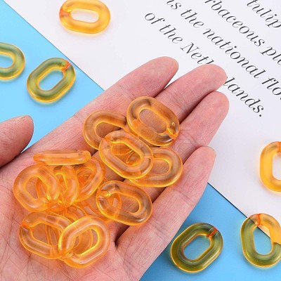 Transparent Acrylic Linking Rings MACR-S373-19-B01-1