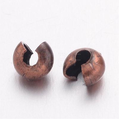 Iron Crimp Beads Covers IFIN-H028-NFR-NF-1