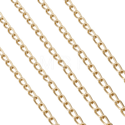 Aluminium Curb Chains X-CHA-T001-32G-1
