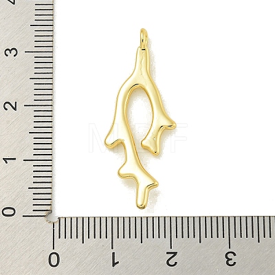 Rack Plating Brass Pendants KK-U029-20G-1